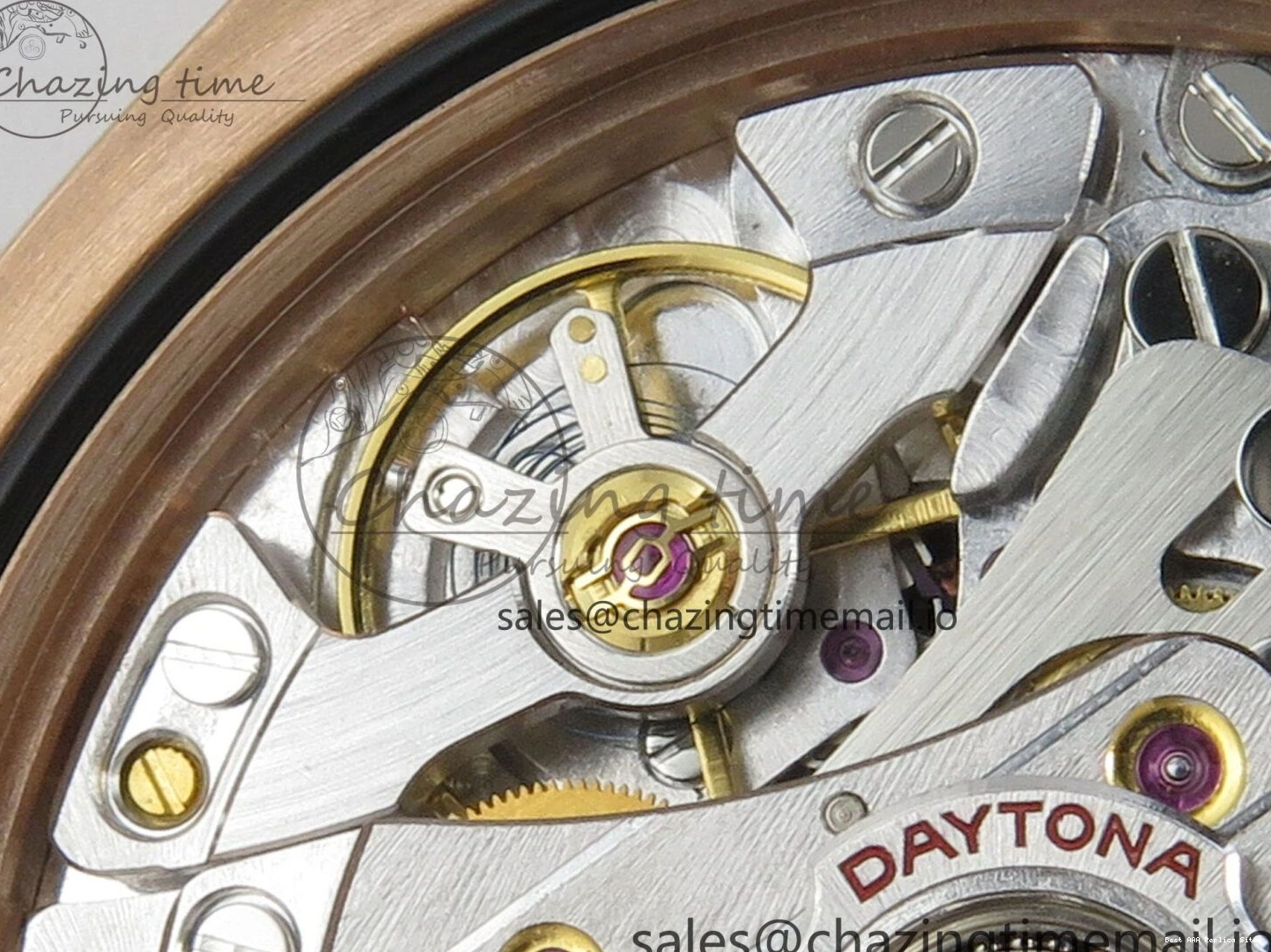 AAA Replica Watches 126515 Best VSF Black 114 (Weighted) 1:1 V2 Dial Oysterflex RG EasyCare Strap on Daytona Edition VS4131 0113